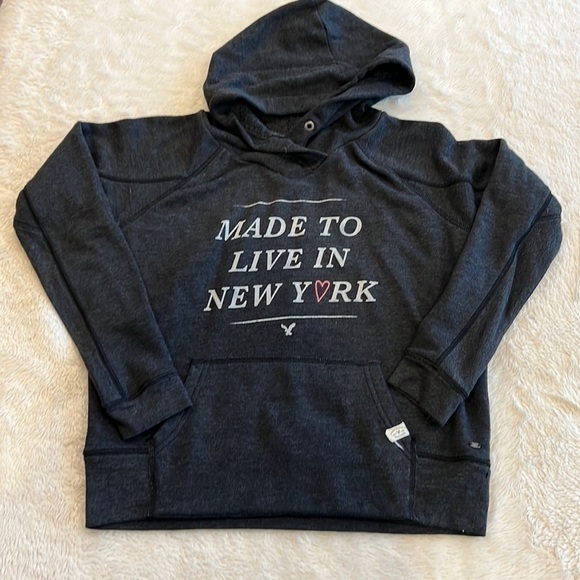 American Eagle Made to live in New York Sweatshirt Size XS - Picture 1 of 8